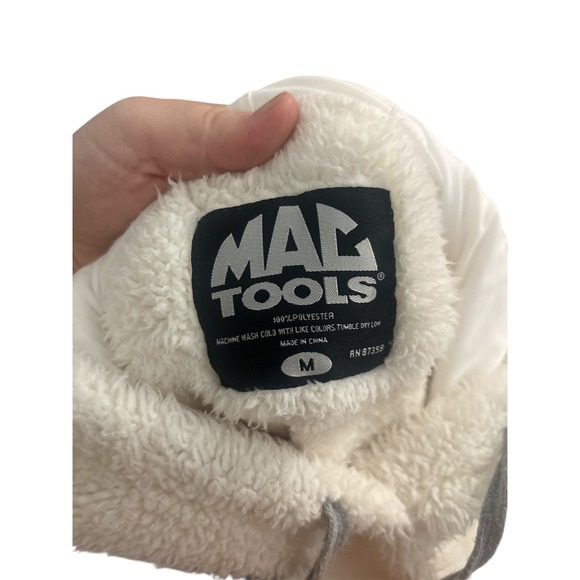 Mac Tools Women's Sherpa Hoodie | Cozy
White Fleece - Picture 4 of 5